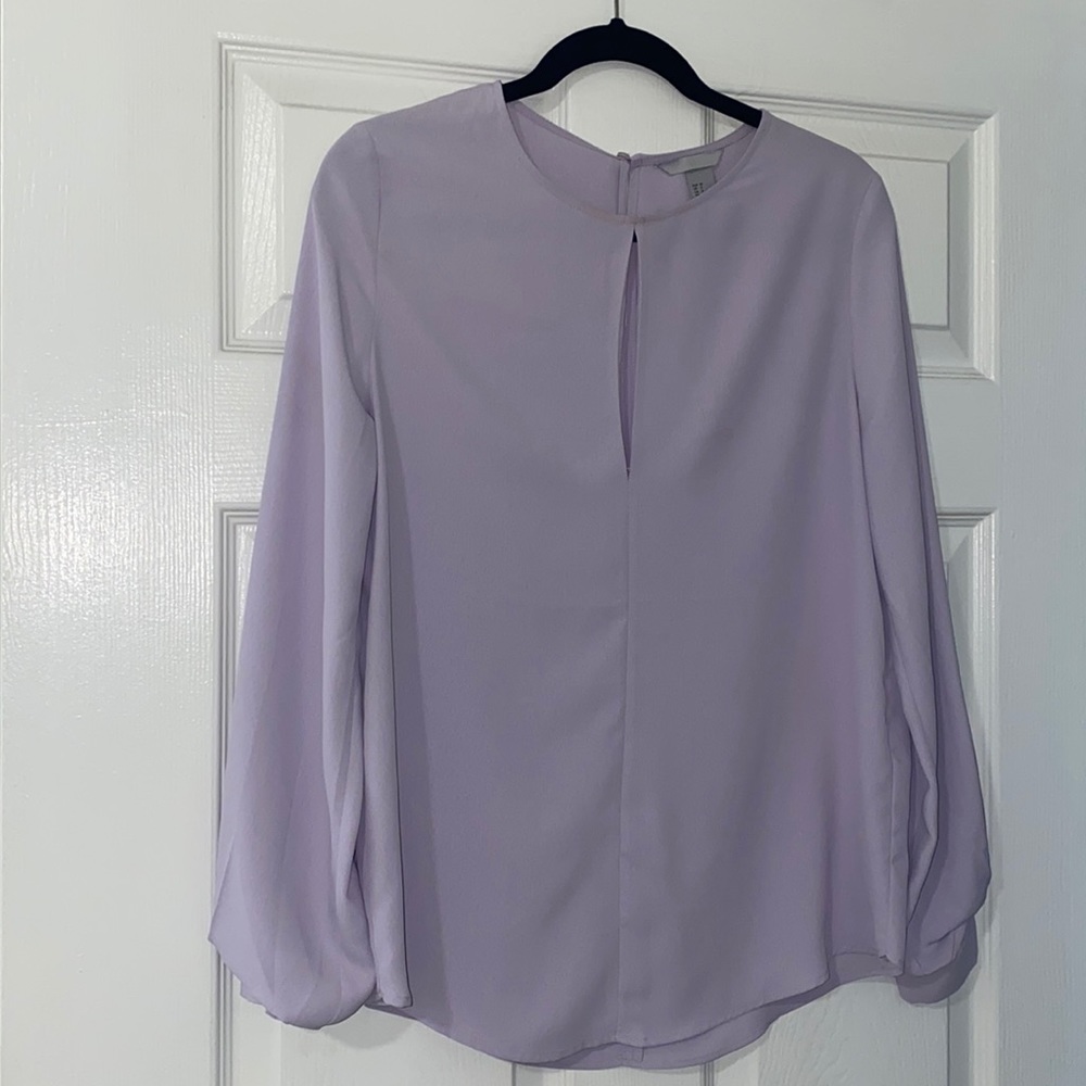 H&M Lilac blouse